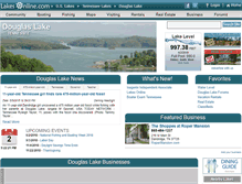 Tablet Screenshot of douglaslake.info